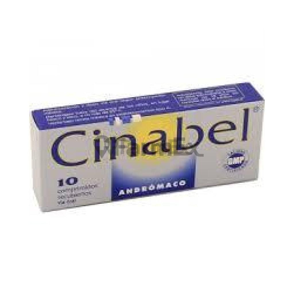 Cinabel x 10 Comprimidos ANDROMACO